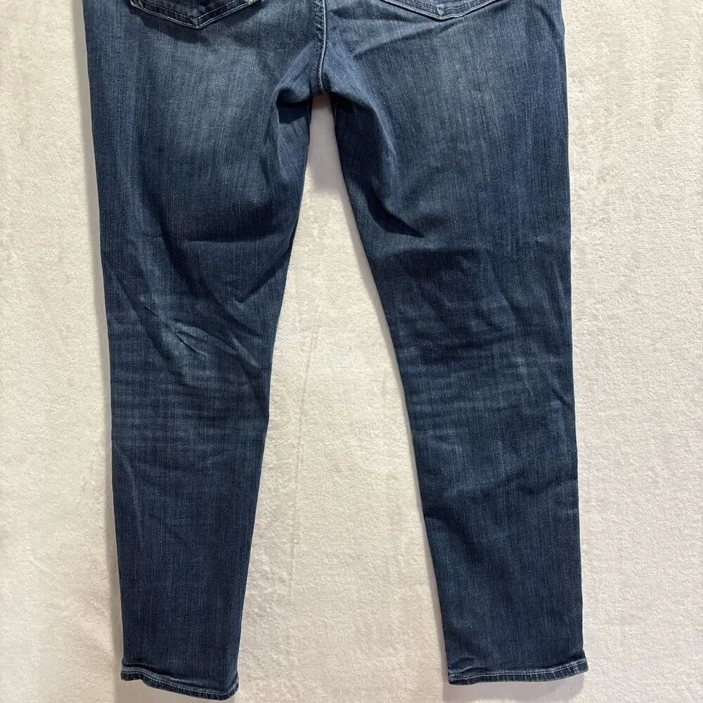 Pilcro and the Letterpress Stet Jeans Women's 30 Slim Leg Ankle Medium Wash Blue